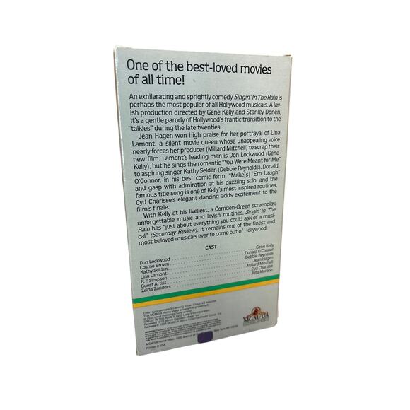 Singin’ in the Rain VHS Tape 1952 Musical Classic Gene Kelly Debbie Reynolds - Picture 3 of 7
